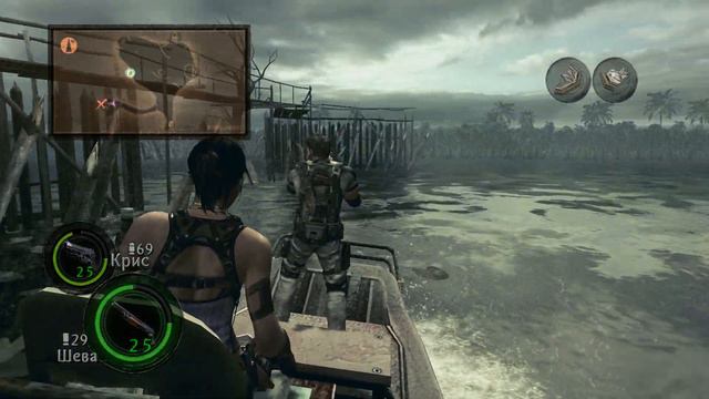 Resident Evil 5 (кооп с 7Chris_Game)(Профи)(#6 РПГ, яйки да покатушки) смотреть онлайн