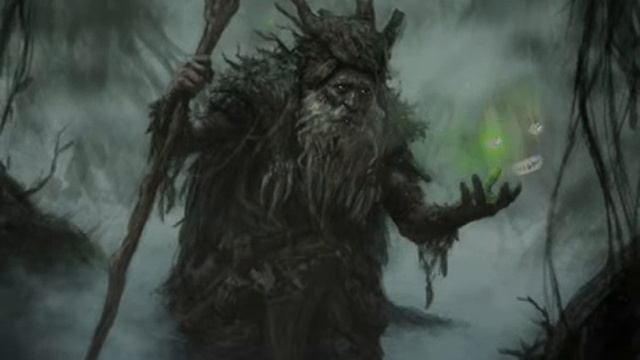 Болотный дух произносит заклинание кладбищенского приворота смотреть онлайн