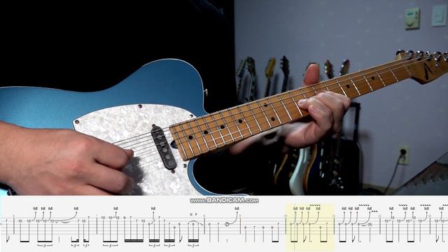 When A Blind Man Cries Solo Cover with Tab. смотреть онлайн