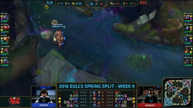 GIA vs ROC - Неделя 9 День 2 смотреть онлайн