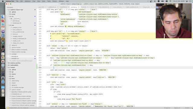 Sublime Clojure REPL part 3 смотреть онлайн