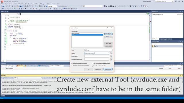Atmel Studio 7 Tutorial - Setup USBasp | AVR ISP MKII [China] Programmer | external tool | win смотреть онлайн