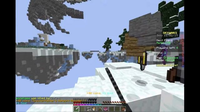 Sky Wars #1 I'm A Beast, And People Think I Hack! (Mic Broken) смотреть онлайн