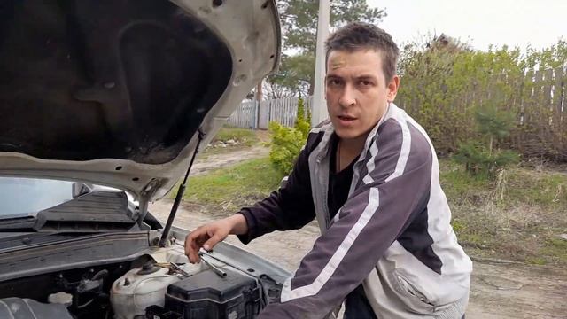 Устранение неисправности после диагностики ошибки по датчику коленвала Хендай Санта фе. Часть 2. смотреть онлайн