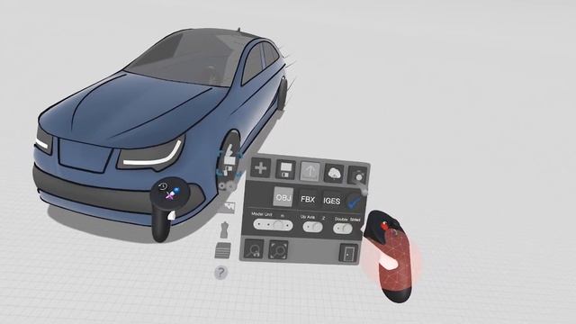 Save and Export - Tools Tutorial Gravity Sketch VR смотреть онлайн