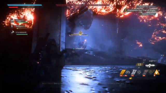 Anthem | Mission | The Fortress of Dawn | Defeat Titan | Javelin Classes: Ranger Gameplay смотреть онлайн