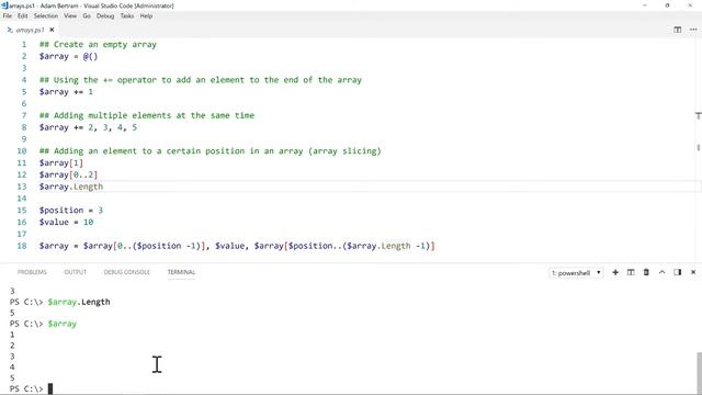 How To Add Elements To An Array In PowerShell смотреть онлайн
