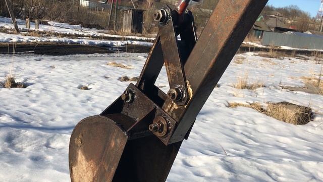 Самодельный мини экскаватор смотреть онлайн