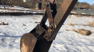 Самодельный мини экскаватор