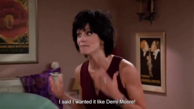 Friends - Phoebe Cuts Monica's Hair. смотреть онлайн