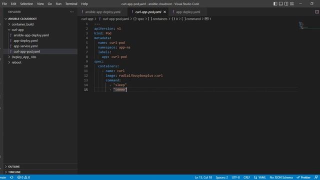 Executing commands inside a Kubernetes Pod using Ansible смотреть онлайн