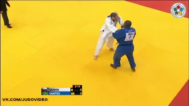 2013 IJF World Masters Tyumen +100kg Bronze Medal] SAIDOV Renat (RUS) SANTOS Walter (BRA) смотреть онлайн