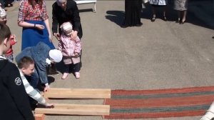 Катание яиц на Красную горку.