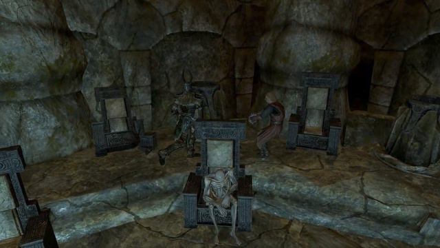 Skyrim Battles - Draugr Death Overlord vs Nightmaster Vampire 1/2 смотреть онлайн