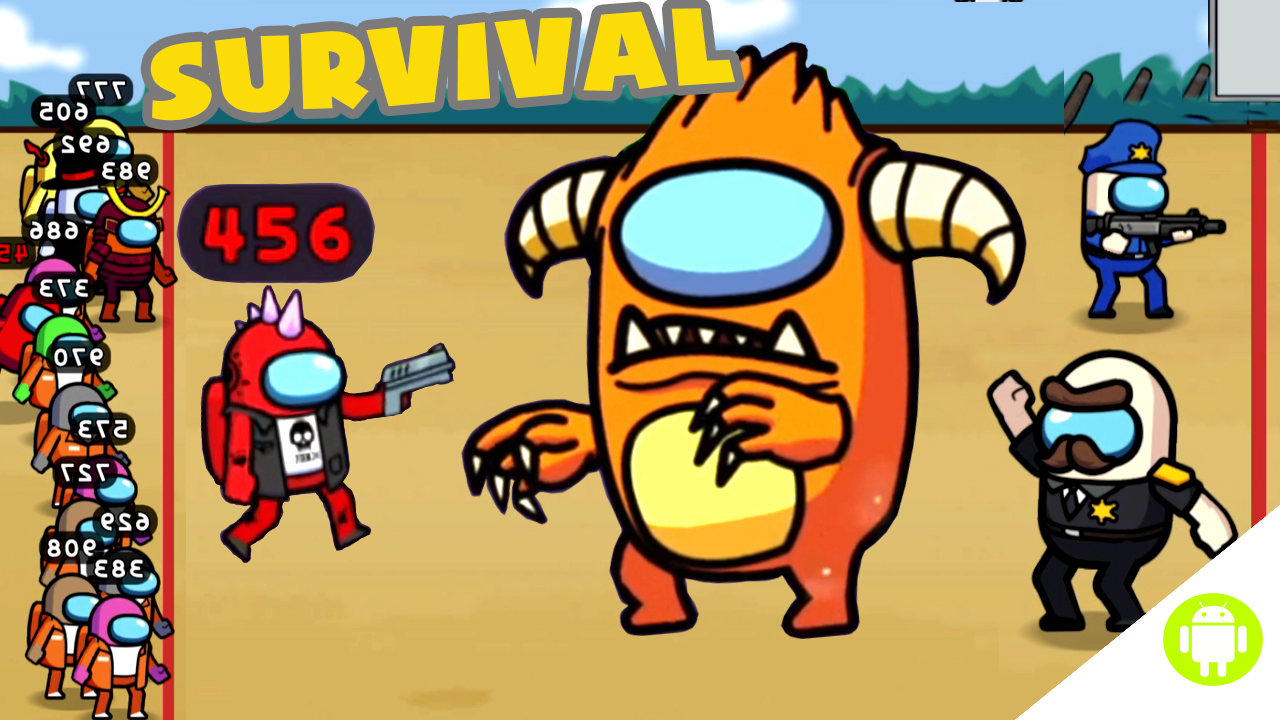 Амонг us в Кальмарах Android game survival 456 but it' imposter смотреть онлайн