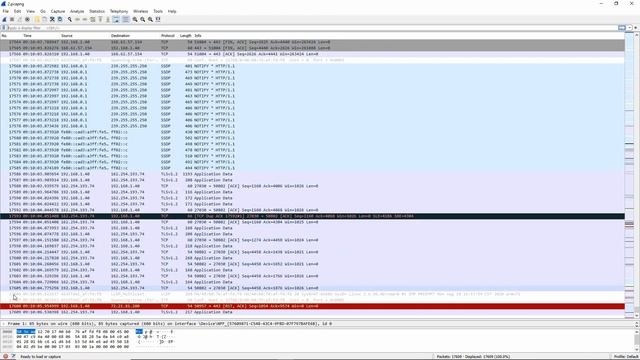 Using Wireshark to Sniff Out Packets from Among Us смотреть онлайн