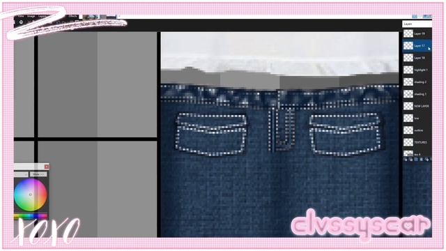Making Denim Jeans | ROBLOX Speed Design смотреть онлайн