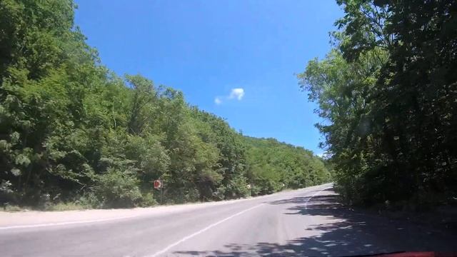 ДОРОГИ КРЫМА. Красивая дорога от села Дачное до грушевки. 22.06.2023 смотреть онлайн