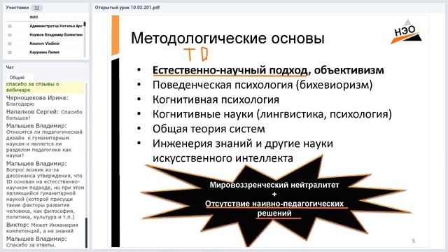 Относится ли педагогический дизайн к гуманитарным наукам? смотреть онлайн