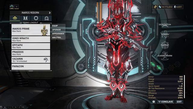 INAROS PRIME + IGNIS WRAITH IN 2024 = ???│Warframe смотреть онлайн