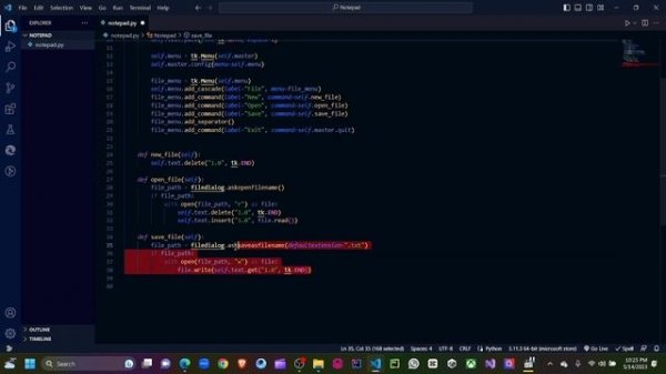 How  to make  a notepad using python programming with Ai Tools   #pythonprogramming #funny #chatgpt