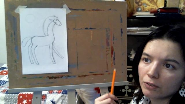Рисуем лошадь с детьми (от 3 лет и старше) смотреть онлайн