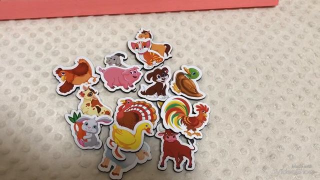 Магнитный набор Домашние животные Kidsori смотреть онлайн