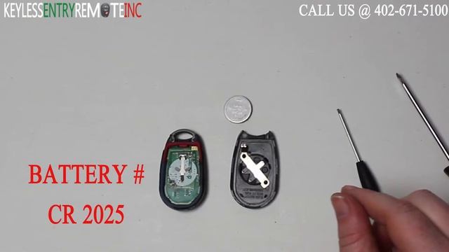 How To Replace Infiniti G20 Key Fob Battery 2000 2001 2002 смотреть онлайн