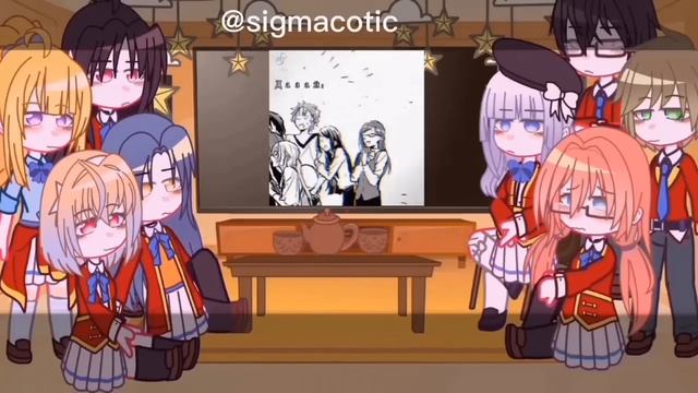 Classroom Of The Elite react to Ayanakoji brother ( Dazai ) | Gacha club смотреть онлайн