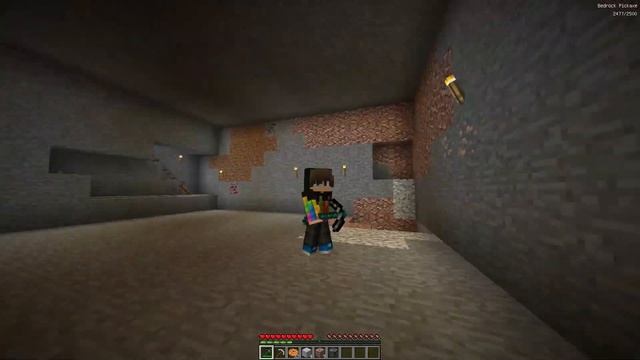 ЭТА КИРКА СЛОМАЕТ ДАЖЕ БЕДРОК В МАЙНКРАФТ! ТЕТРИС В MINECRAFT смотреть онлайн