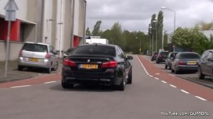 BMW M5 F10   Звуки выхлопной системы