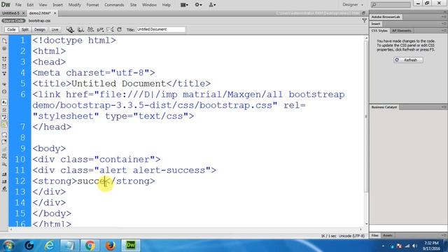 Bootstrap Alerts. смотреть онлайн