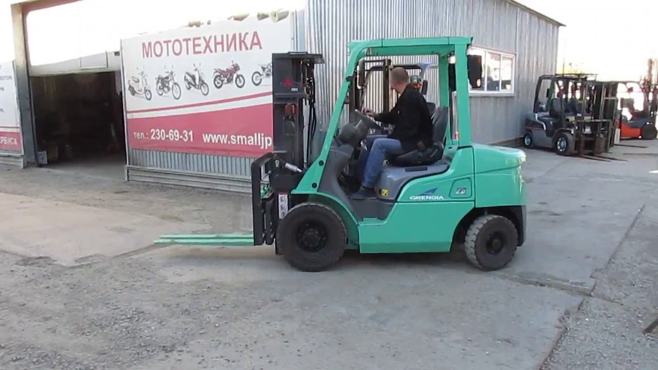 F0571 MITSUBISHI KFGE25T МИЦСУБИСИ ВИЛОЧНЫЙ ПОГРУЗЧИК смотреть онлайн