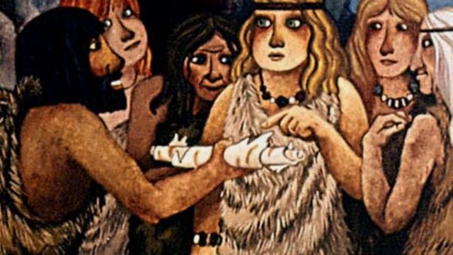 Как было написано первое письмо (полный экран)