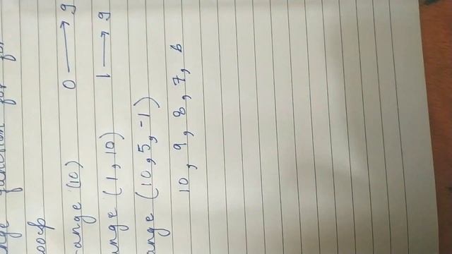 Range function in python | for "for" loop смотреть онлайн