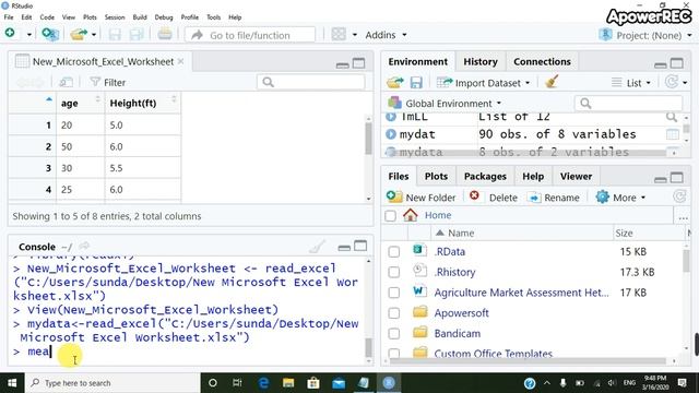 How to calculate mean, median, variance and standard deviation using R studio? (TUTORIAL) смотреть онлайн