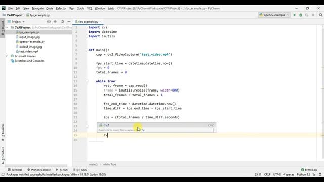 Ep3 Displaying Live FPS Count | AI Computer Vision | Python | Rocket Systems смотреть онлайн