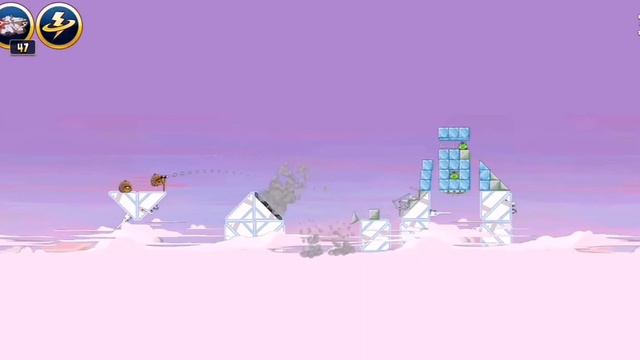 Angry Birds Star Wars cloud City 2 уровень "Для души" смотреть онлайн