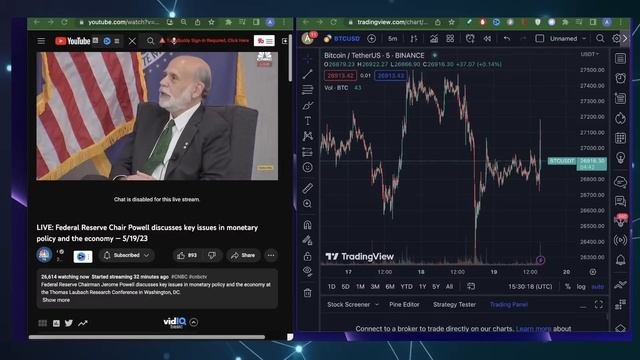 Выступление Джерома Пауэлла (ФРС) On-line! Как отреагирует рынок и что будет с Биткоином? смотреть онлайн
