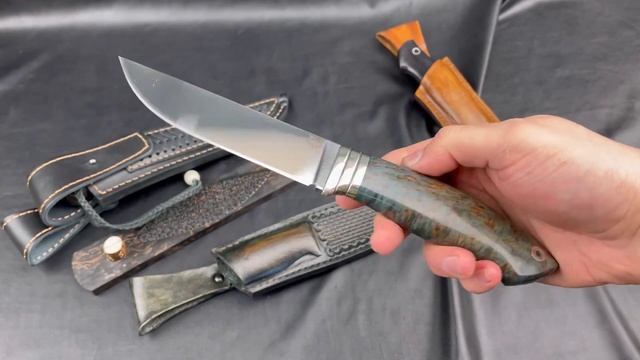 Обзор новинок | Авторский нож Русский и ножи из К340 смотреть онлайн