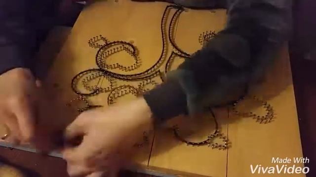 Стринг арт. Картина "Дерево любви" смотреть онлайн