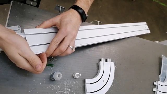 Как соединить карниз из Леруа смотреть онлайн