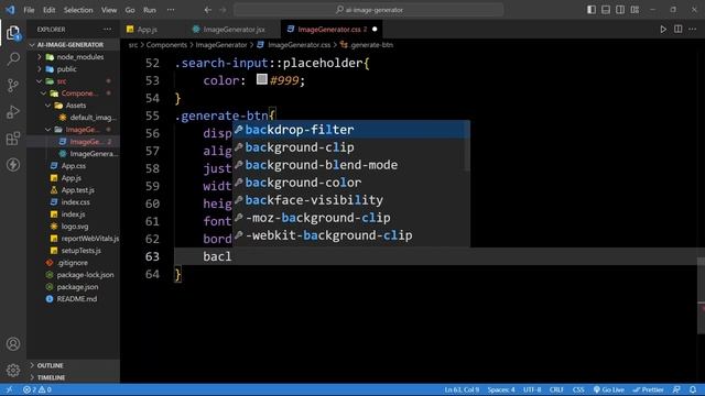 Build An AI Image Generator App In React Using OpenAI - Like DALL-E Image Generation App смотреть онлайн