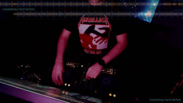 Insanemau's HEAVY Hard Techno DJ Set / 150BPM