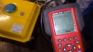 Проверка чистого Синуса  Инверторной электростанции HUTER DN1500