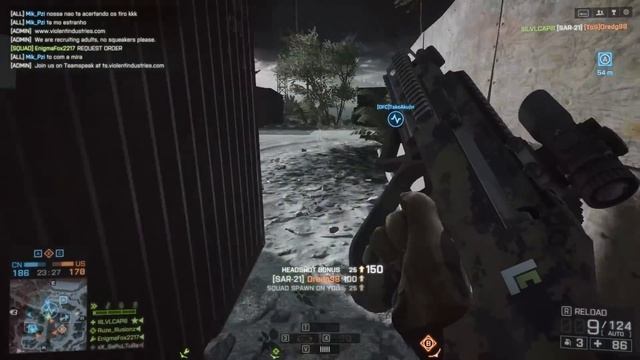 Loadout: SAR-21 Review - Zero Recoil Long Range Rifle (Battlefield 4 Gameplay/Commentary) смотреть онлайн