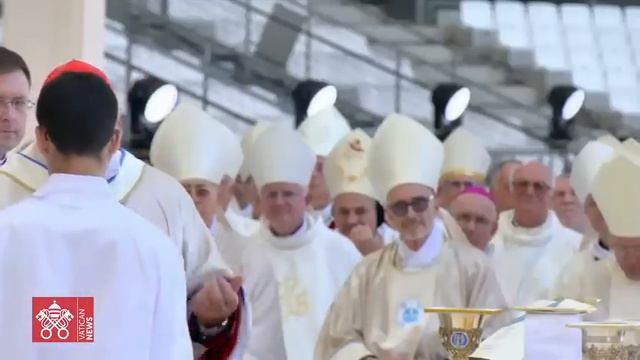 Marseille, Holy Mass, 23 September 2023, Pope Francis смотреть онлайн