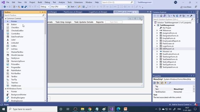 Emp Task Management vb.net project | How to make Final Year Academic Project in VB | VB181 #highbli смотреть онлайн