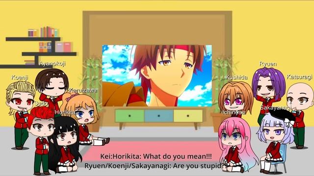 Classroom of the elite react to Ayanokoji The Movie!!! смотреть онлайн